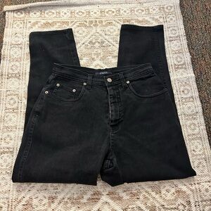 Bill Blass Charcoal Stretch Jeans